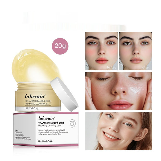 Rose Fragrance Mild Refreshing Makeup Remover Facial Lip Cleansing Cream