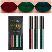 Matte Finish Velvet No Stain On Cup 3 PCs Suit Lip Gloss Liquid Lipstick